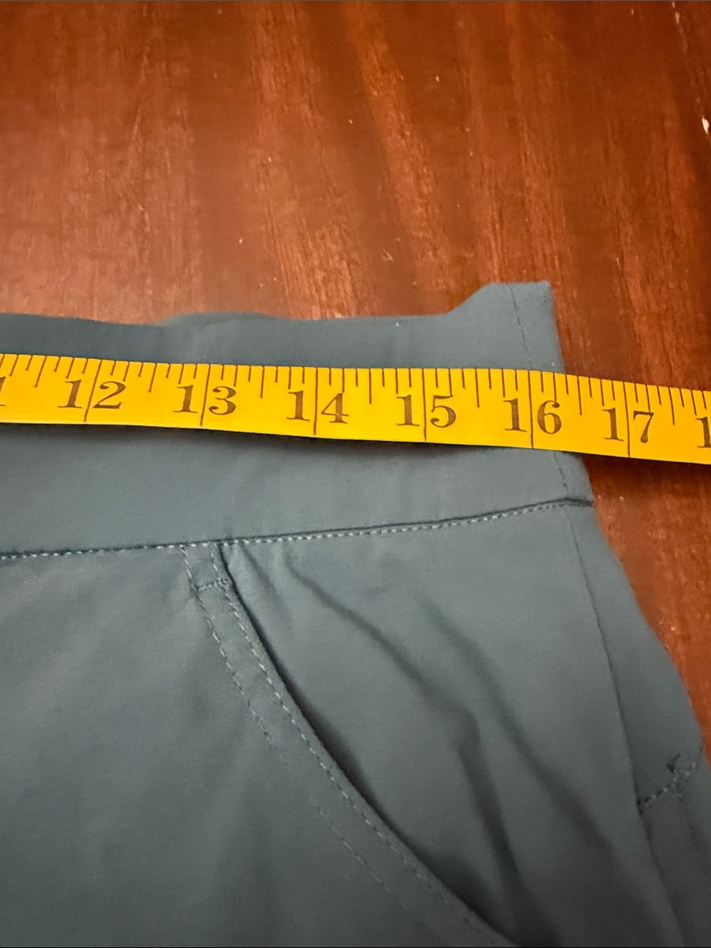 Columbia Athletic Skort in green.  Side gathers. Excellent condition .  Size L. - Picture 8 of 9